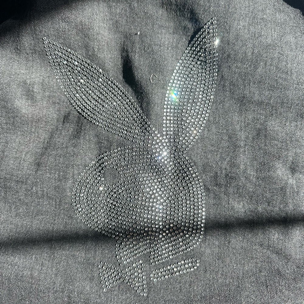 PlayboyxPacsun Black Jean Jacket